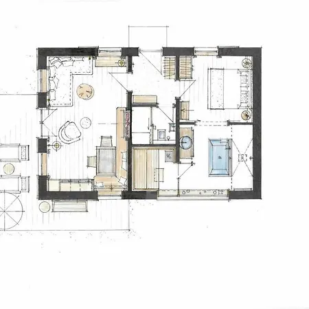 Дом отдыха Alpglueck Modern Retreat Оберстдорф